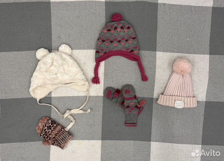 Шапка для девочки 3-6 лет hm