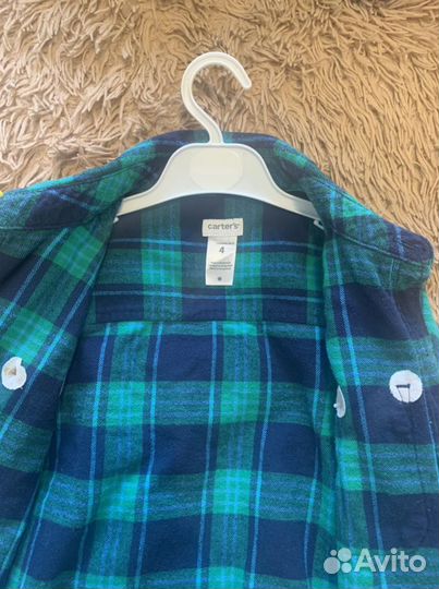 Рубашка carters для мальчика