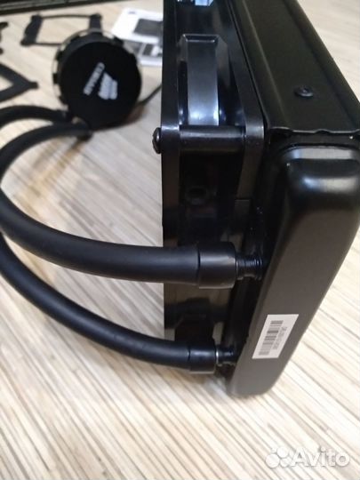 Сжо corsair h110 жидкостное водное охлаждение для
