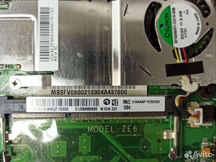 Нетбук Acer Aspire One (разбор)