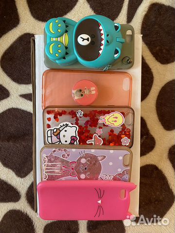 Чехлы на телефон iPhone 6s пакетом (5 штук)