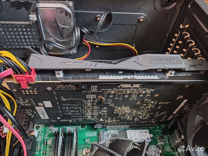 Видеокарта asus Radeon RX 570 4 гб