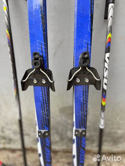 Лыжи детские с ботинками 34 размер