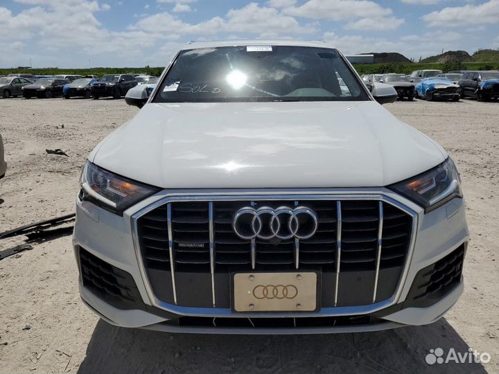 Audi Q7 Premium 3.0L 2020 белая в разборе