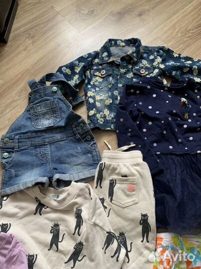 Вещи пакетом на девочку 3-5 лет