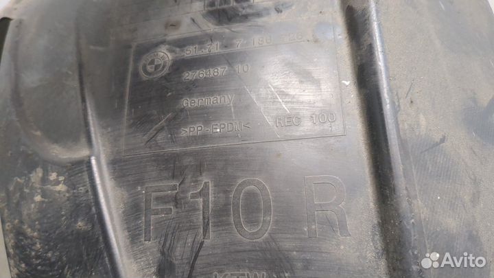 Защита арок (подкрылок) правая передняя BMW 5 F10