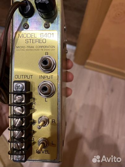 Phono Preamplifier Micro Trak 6401