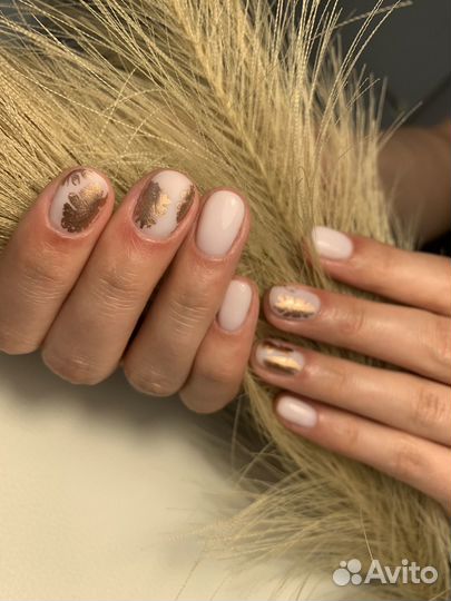Маникюр с покрытием гель лак