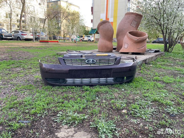 Бампер приора первая