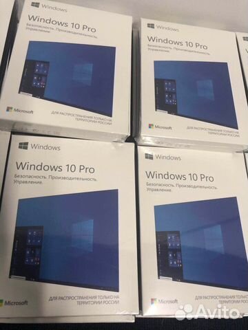 Microsoft Windows 10 BOX с USB