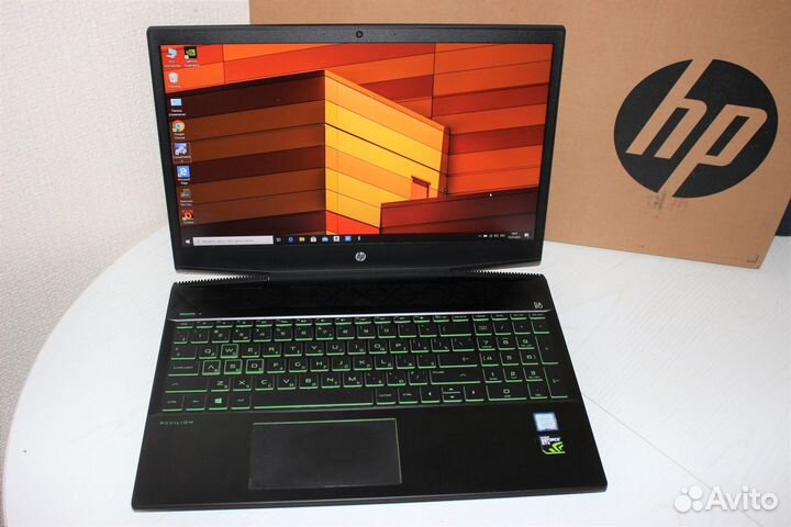 Игровой ноутбук HP на Core i5-8300H/ GTX 1060