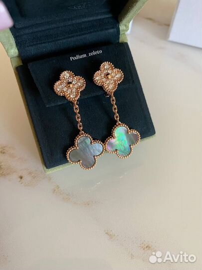 Серьги Van Cleef magic alhambra