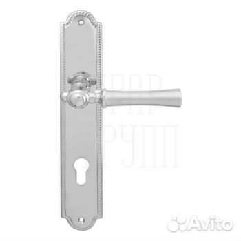 Дв. Ручк. на пл. Melodia 283/458 Carlo мат. хром