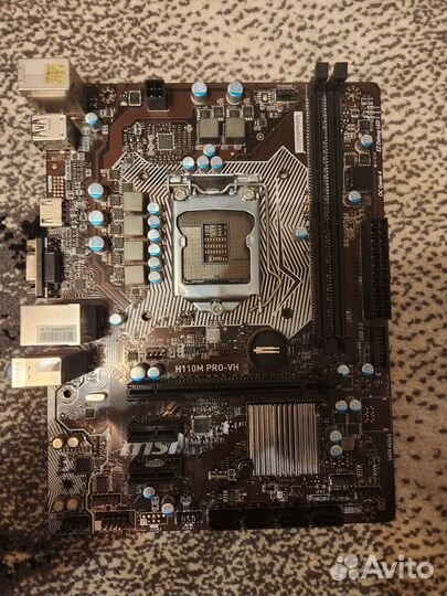 Материнская плата h110m pro-vh