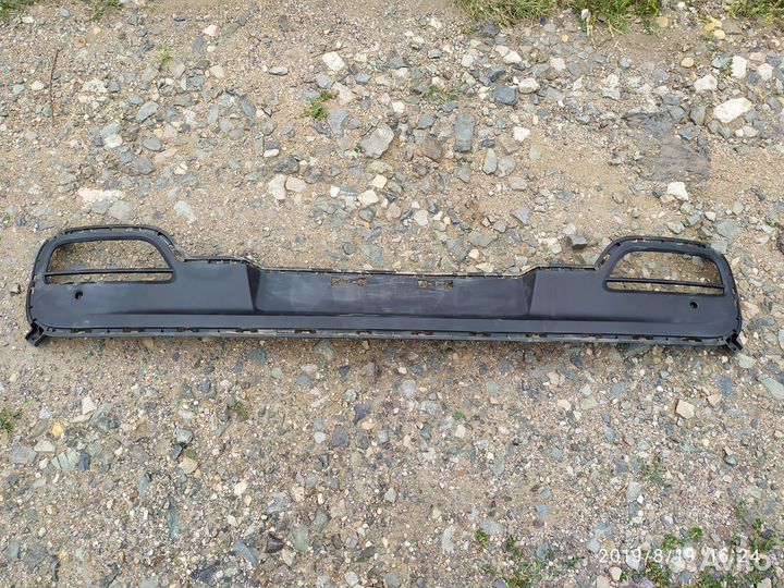 Накладка на задний бампер