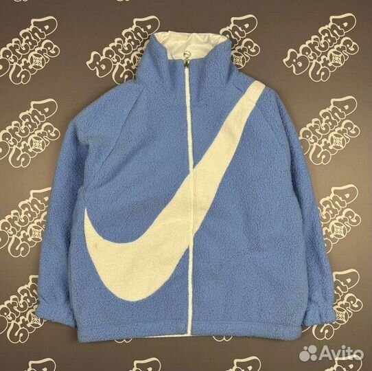 Шерпа nike big swoosh