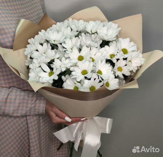 Букет из хризантем хризантема