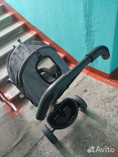 Детский велосипед с родительской ручкой