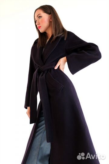 Пальто из натуральной шерсти