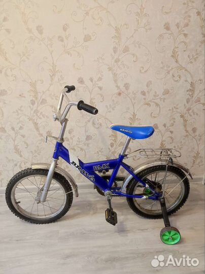 Детский велосипед BMX bravo. Диаметр колес 16
