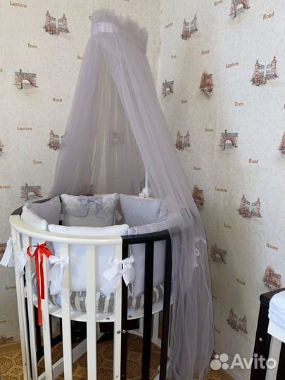 Бортики в детскую кроватку