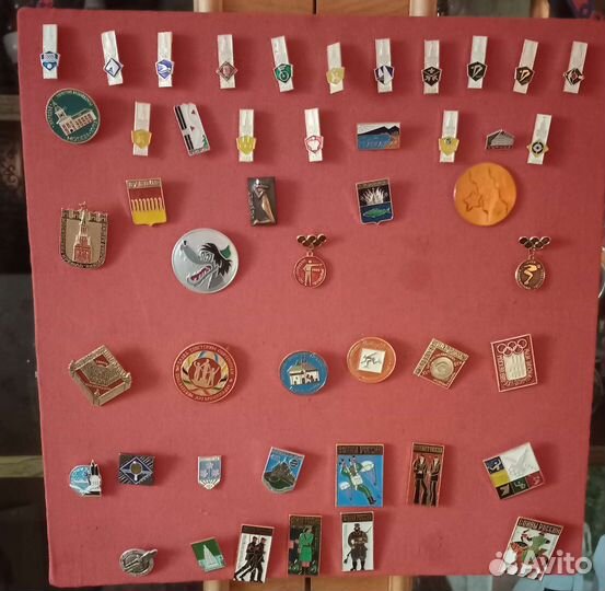 Значки СССР олимпиада 80