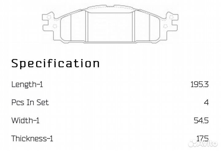 Тормозные колодки Power Stop(powerstop) Ford
