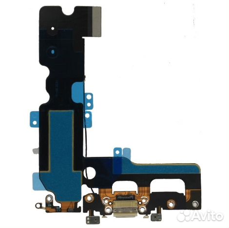 Шлейф iPhone 7 Plus на системный разъем/микрофон б