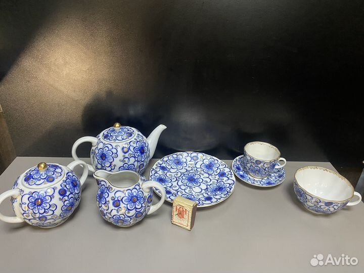 Сервиз кобальт лфз Вьюнок