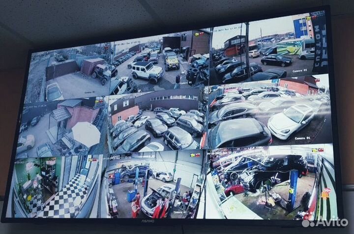 Монтаж видеонаблюдение, скуд. Частный мастер