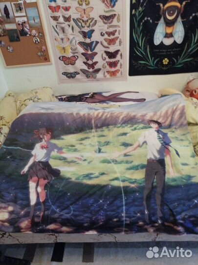 Гобелен/плакат из ткани аниме