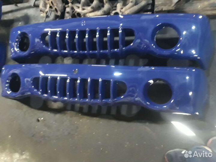 Бампер на Портер1 новые крашенные