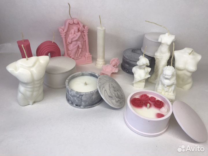 Свечи ароматические ручной работы