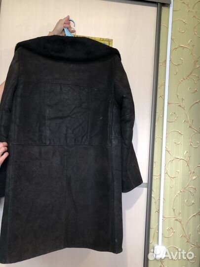 Тулуп из овчины для охоты,рыбалки