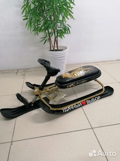 Новый снeгокат Nika Cross (леопард)