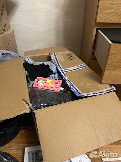 Коробка вещей