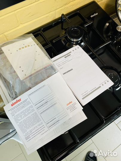 Газовая варочная панель Simfer H60Q40B400