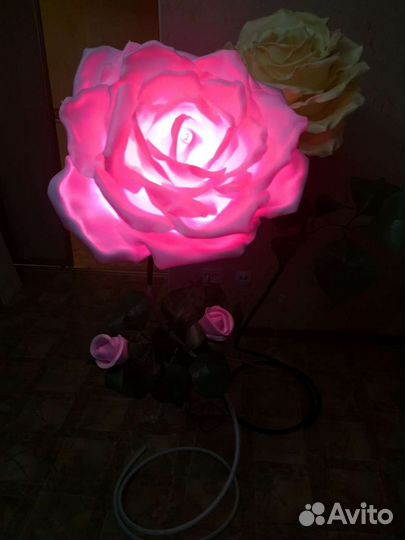 Торшеры ростовые цветы светильники