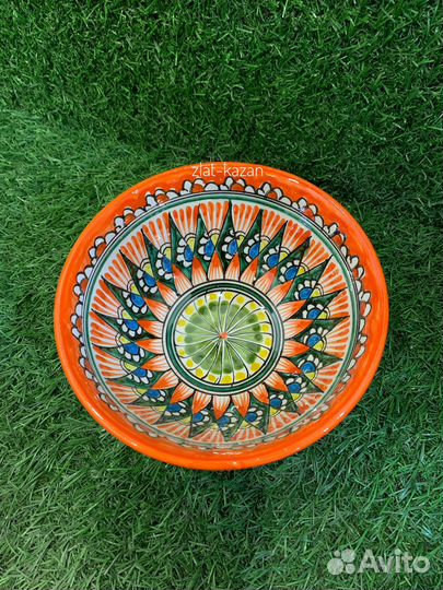 Коса средняя «Риштан оранжевый»