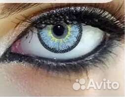 Цветные линзы с диоптриями