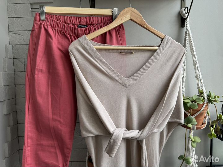 Одежда ддя девочки девушки брюки джемпер 40 42