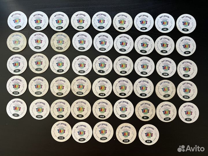 Фишки TAP’S Casper и бита