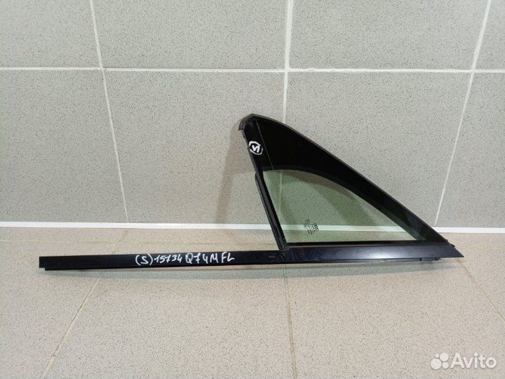 Стекло двери передней левой (форточка) Audi Q7 4M