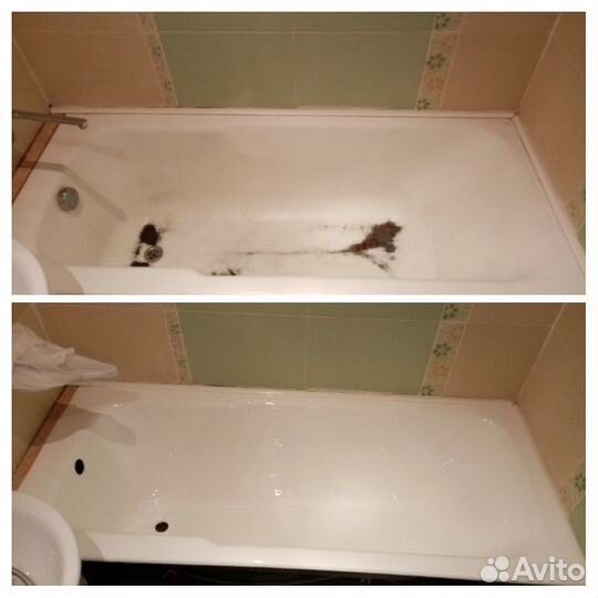 Реставрация ванн жидким акрилом Навашино