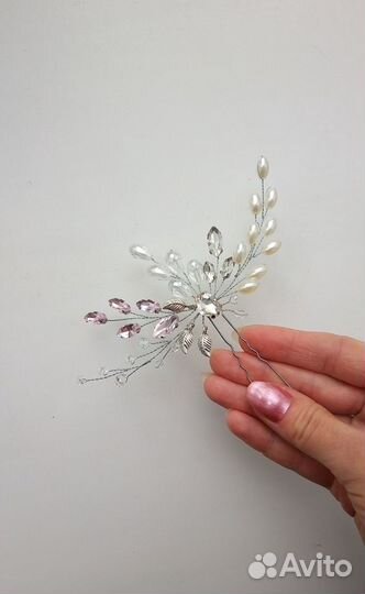 Свадебные шпильки/ заколки/украшение для волос