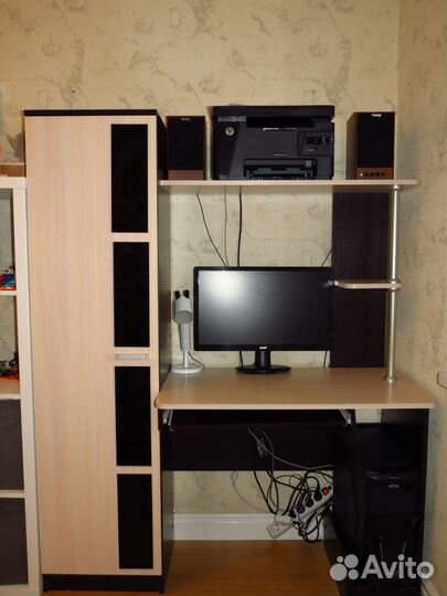 Стол компьютерный со шкафом
