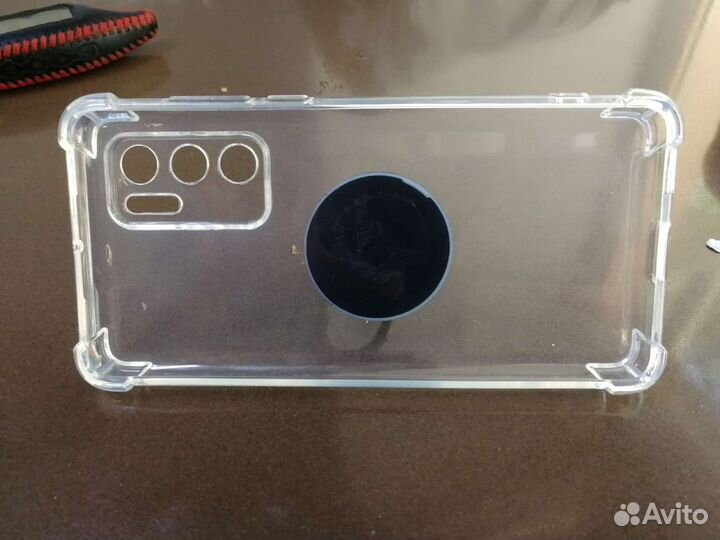 Чехол-бампер Huawei P40 с магн. кольцом-держателем