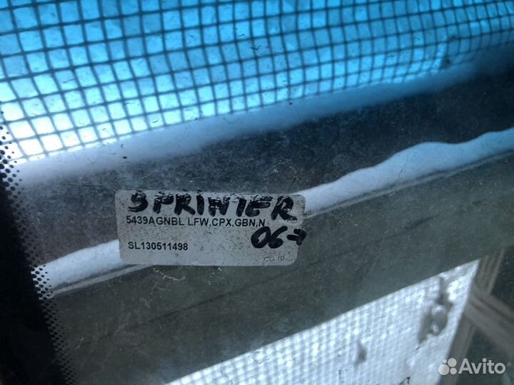 Стекло лобовое crafter mercedes sprinter 06