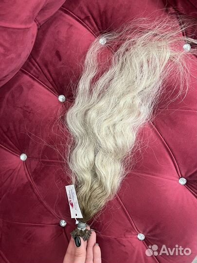 Волосы натуральные для наращивания в капсуле