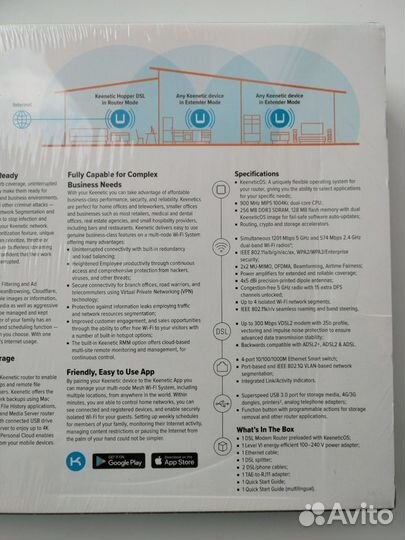 Wi-Fi роутер Keenetic Hopper DSL KN-3610